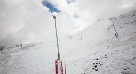 Les stations de ski aragonaises lancent leurs canons a neige