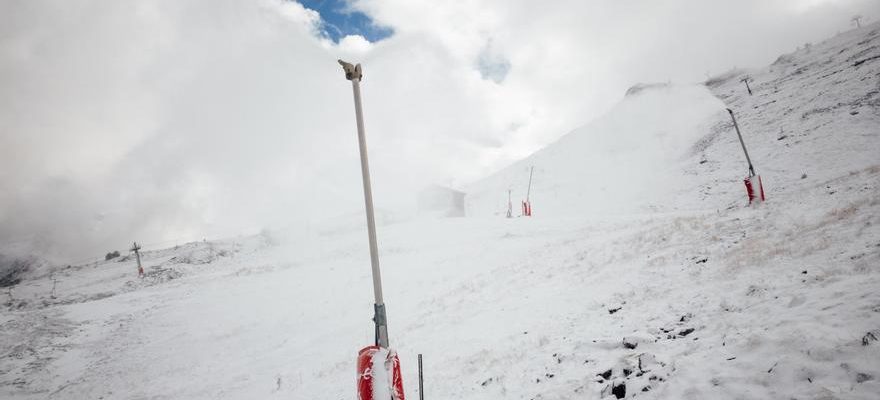 Les stations de ski aragonaises lancent leurs canons a neige