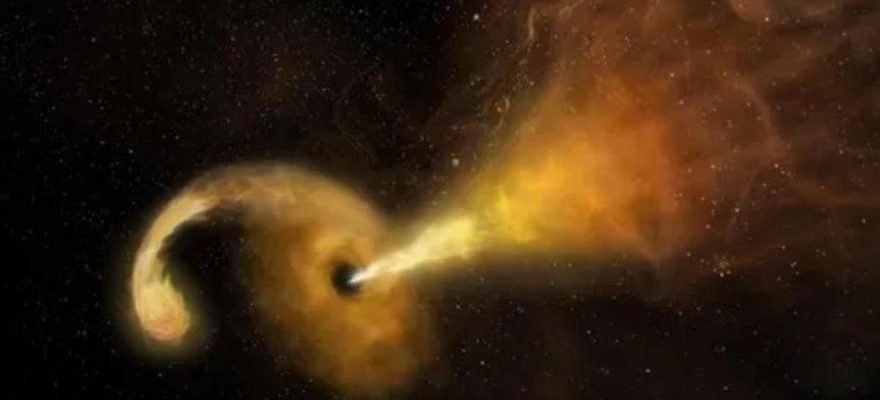 Les trous noirs pourraient etre utilises comme denormes batteries cosmiques