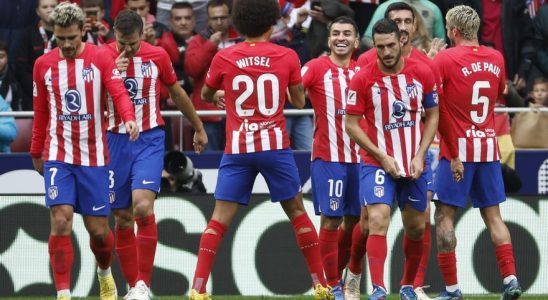 Liga Atletico de Madrid Almeria en images