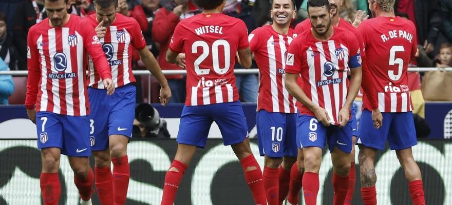 Liga Atletico de Madrid Almeria en images