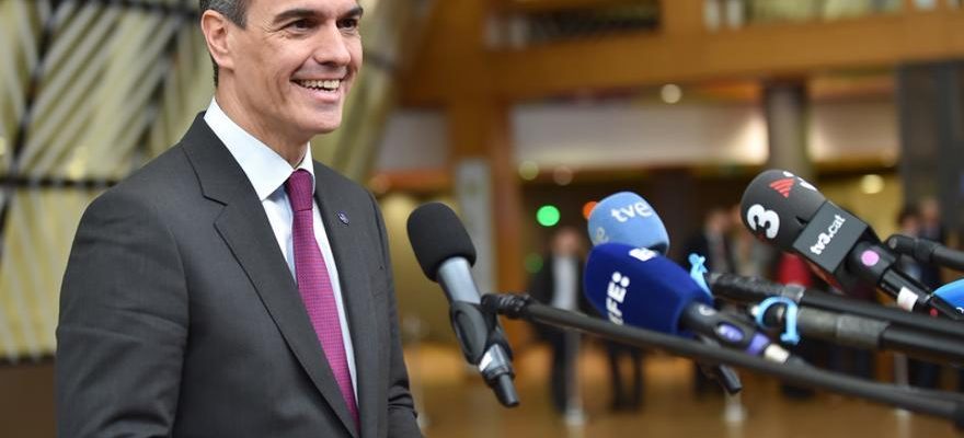 Sanchez apparait a Bruxelles apres le sommet europeen