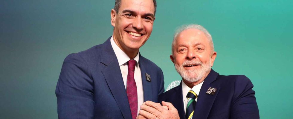 Sanchez et Lula promeuvent laccord UE Mercosur pour le conclure cette