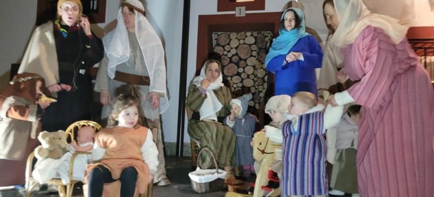 Succes de la VIe Creche Vivante de Miedes de Aragon