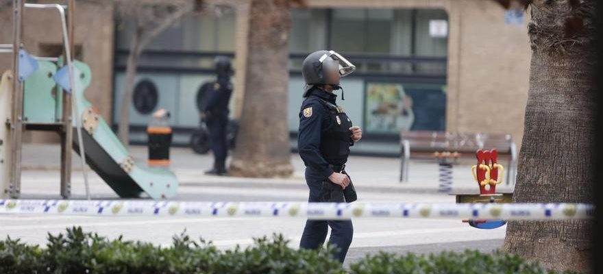 Un homme se barricade arme dans une maison a Valence