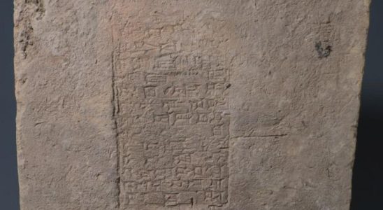 Une tablette de pierre vieille de 3 000 ans revele