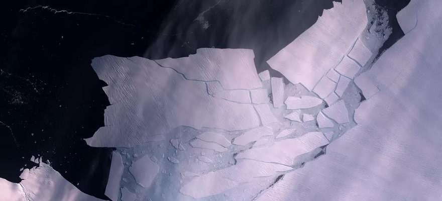 le grand glacier de lAntarctique qui fond depuis des decennies