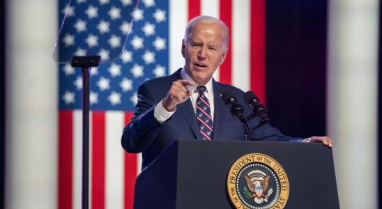 1704525949 Biden sen prend a Trump comme une menace pour la