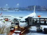 Sneeuwval legt vliegverkeer luchthavens Frankfurt en Oslo plat