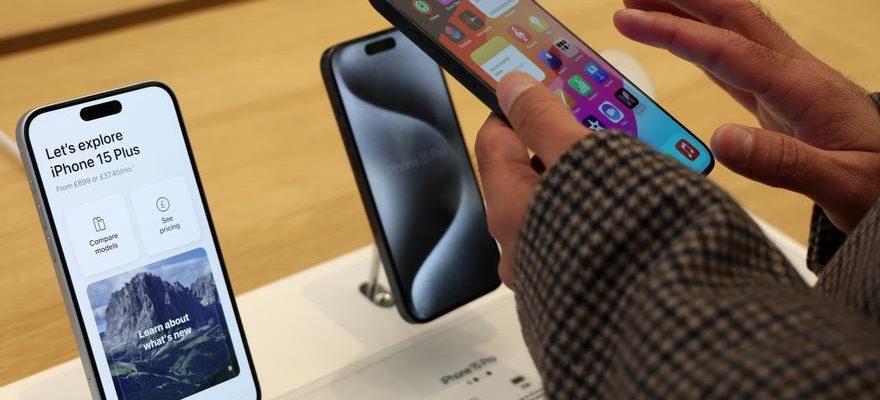 Apple depasse Samsung et mene pour la premiere fois les