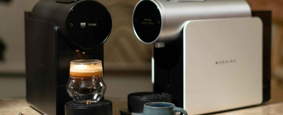 Cette machine convertit vos capsules de cafe au niveau barista