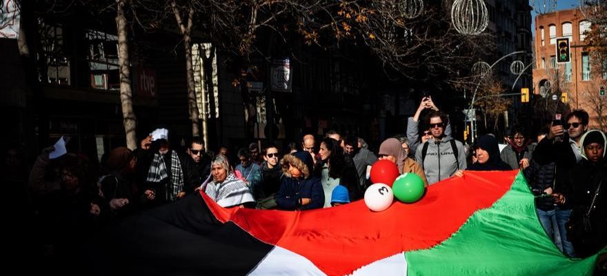 Des milliers de personnes manifestent a Madrid contre le