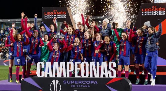 Finale de la Supercoupe dEspagne Feminine FC Barcelone