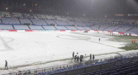 La neige suspend le Real Saragosse Andorre