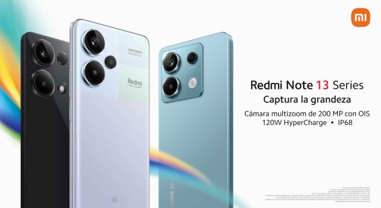 La serie Redmi Note 13 est desormais disponible sur le