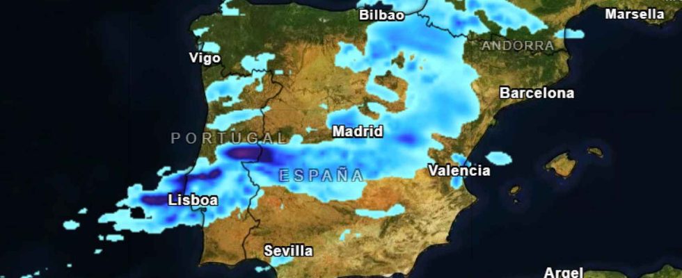 La tempete Hipolito sinstalle sur la peninsule et met en