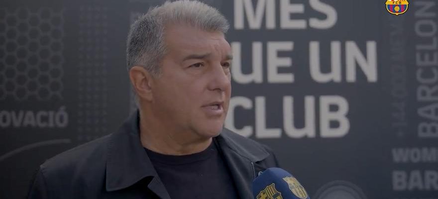 Laporta sur la demission de Xavi Jaccepte la formule parce