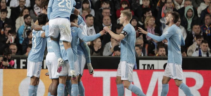 Le Celta elimine Valence mene par De la Torre et