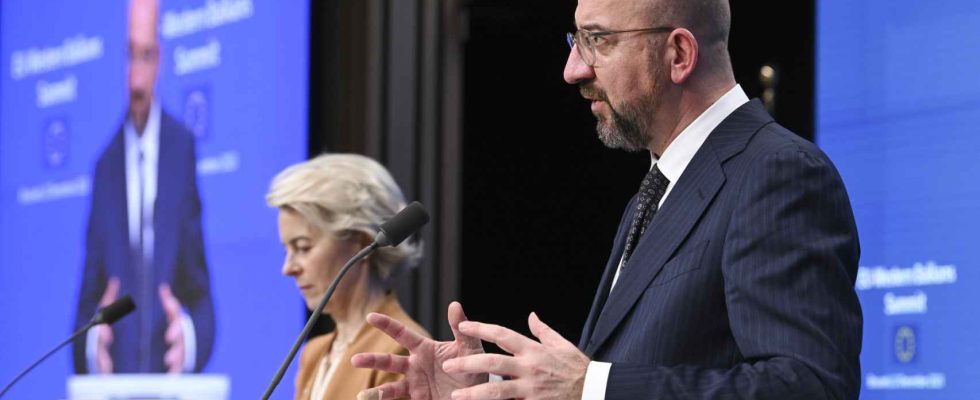 Le choc de Michel au Conseil europeen declenche la course