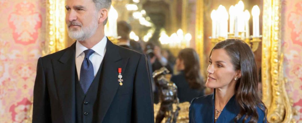 Le geste affectueux de Felipe VI avec Letizia apres que