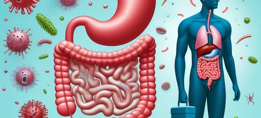 Le microbiote intestinal pourrait etre implique dans le trouble danxiete