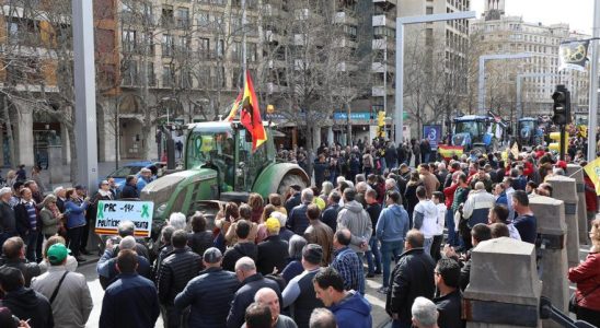 Les agriculteurs aragonais annoncent des mobilisations de protestation