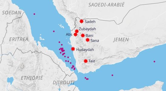 Les frappes aeriennes de desescalade contre les Houthis
