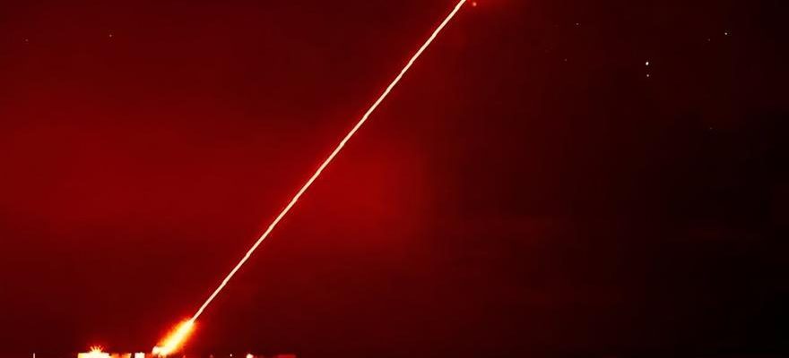 Les lasers peuvent eliminer les drones ennemis sans bruit ni