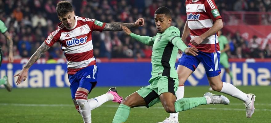 Liga Grenade Atletico de Madrid en images