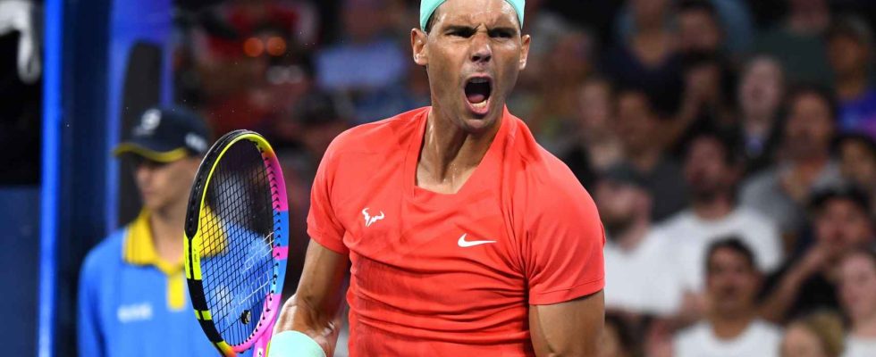 Rafa Nadal revient comme si de rien netait et est