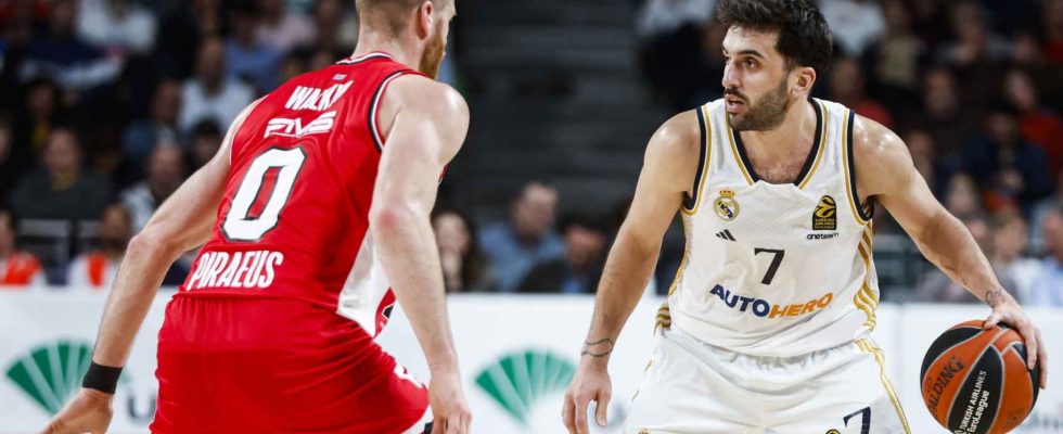Real Madrid 90 85 Olympiacos Madrid livre contre