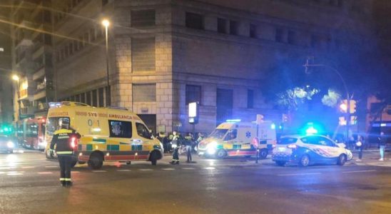 Un bus renverse deux jeunes sur lavenue Madrid a Saragosse