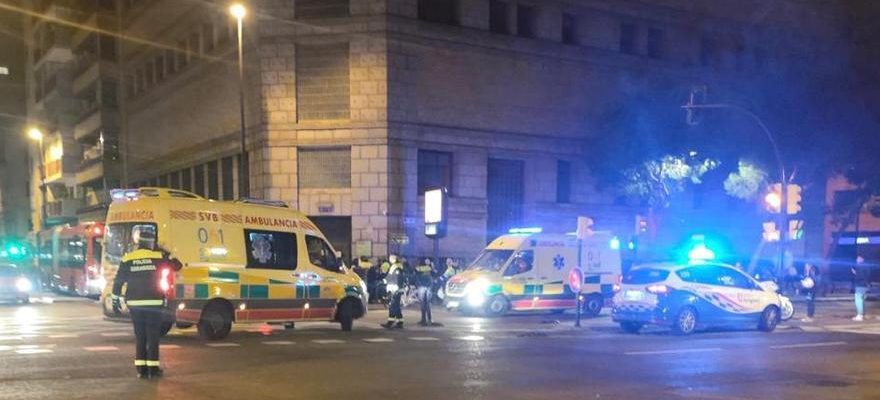 Un bus renverse deux jeunes sur lavenue Madrid a Saragosse