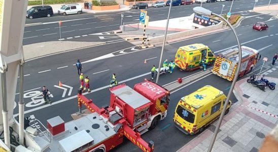 Un incendie a Alcorcon fait un blesse grave et 11