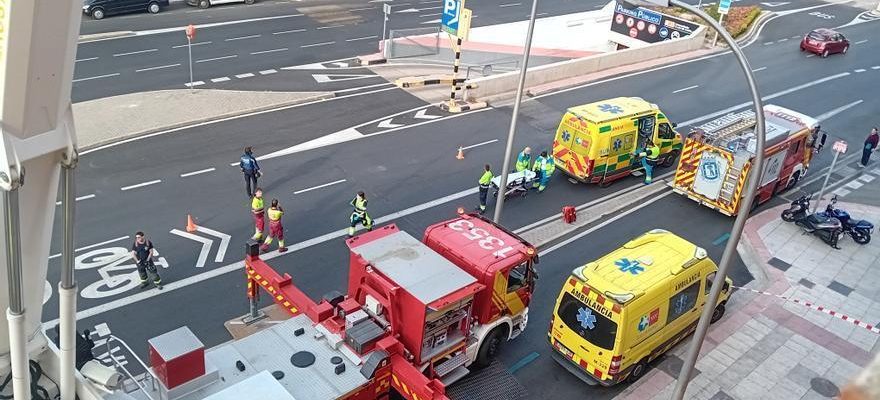 Un incendie a Alcorcon fait un blesse grave et 11