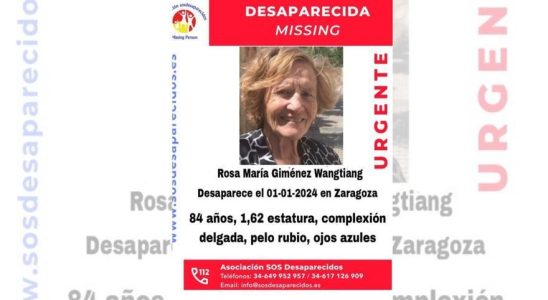 Une femme de 84 ans disparait a Saragosse