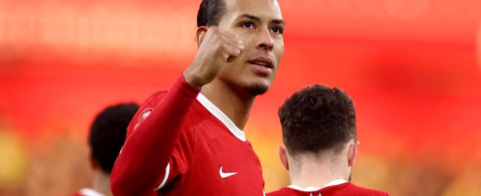 United sechappe en FA Cup Van Dijk et Gravenberch marquent