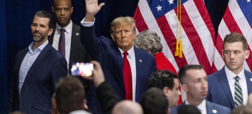 Victoire ecrasante de Trump dans les caucus de lIowa