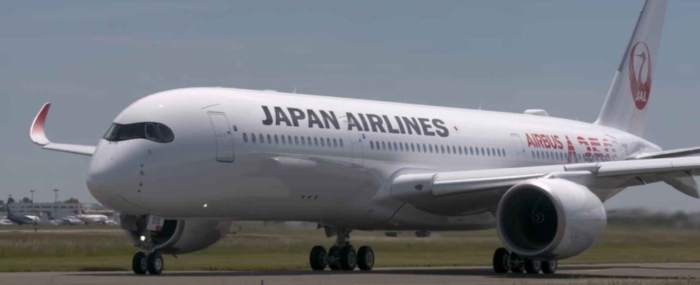 Voici lAirbus 350 de Japan Airlines lavion qui sest ecrase