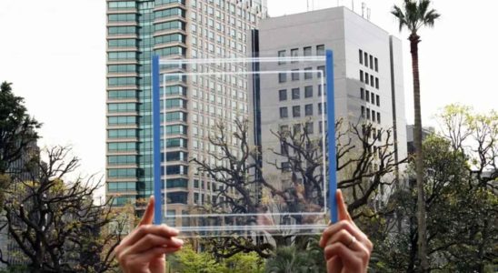 le nouveau verre qui transforme les fenetres en panneaux transparents