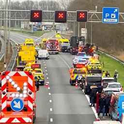 A1 pres de Hoevelaken fermee en raison dun accident mortel