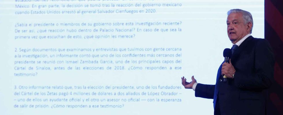 AMLO revele le numero dun journaliste et celui de son