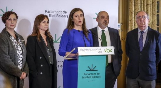 Abascal informe le Parlement des Baleares de lexpulsion des cinq