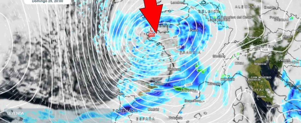 Cest ce qui arrive en Espagne avec de fortes pluies