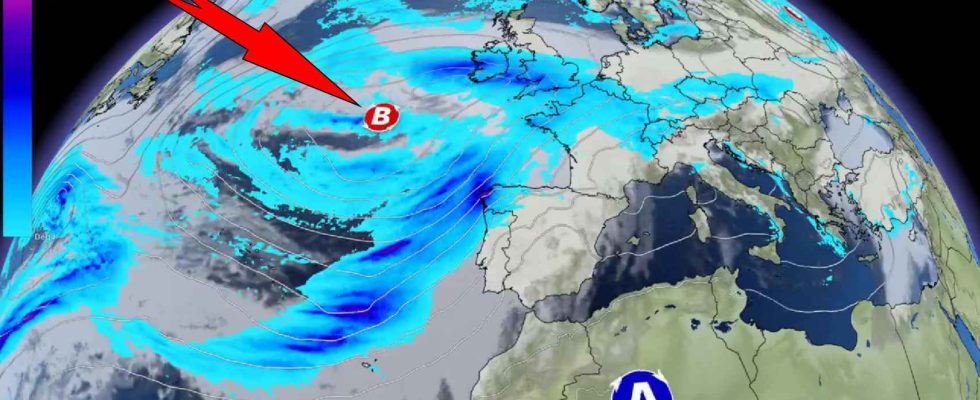 Cest la zone qui sera epargnee par les pluies torrentielles