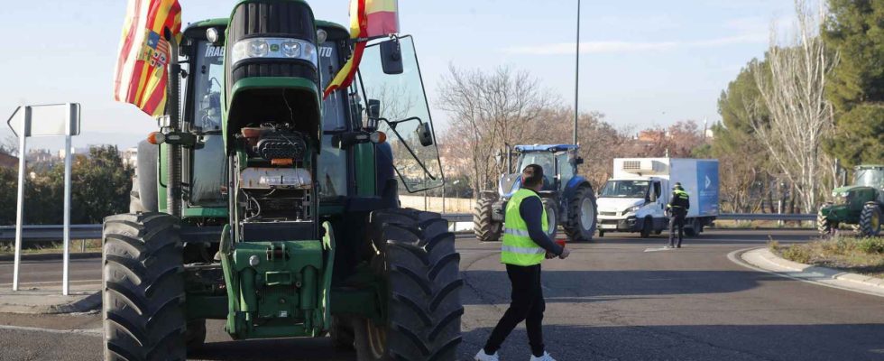 Greve des agriculteurs en Espagne en direct