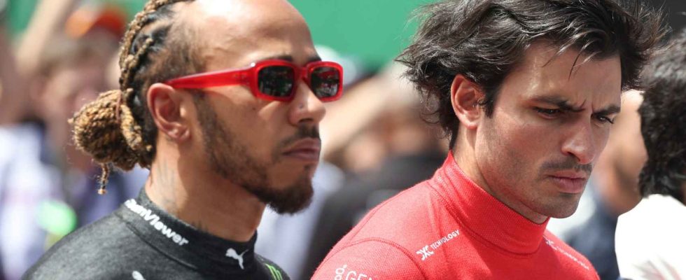 Hamilton rejoint Ferrari en 2025 et retire Carlos Sainz de