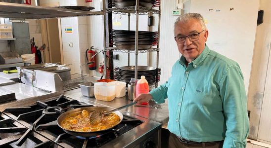 Julian Garcia le chef qui a prepare la meilleure paella
