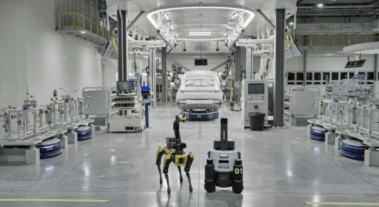 Les robots avances Hyundai la collaboration parfaite entre les humains