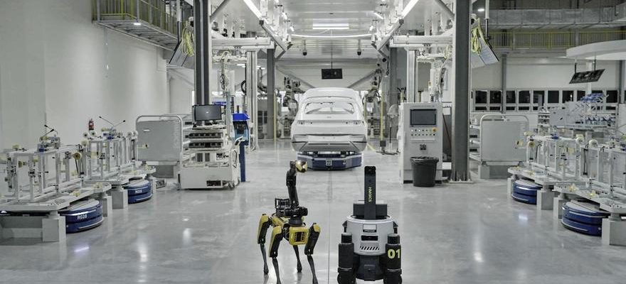 Les robots avances Hyundai la collaboration parfaite entre les humains